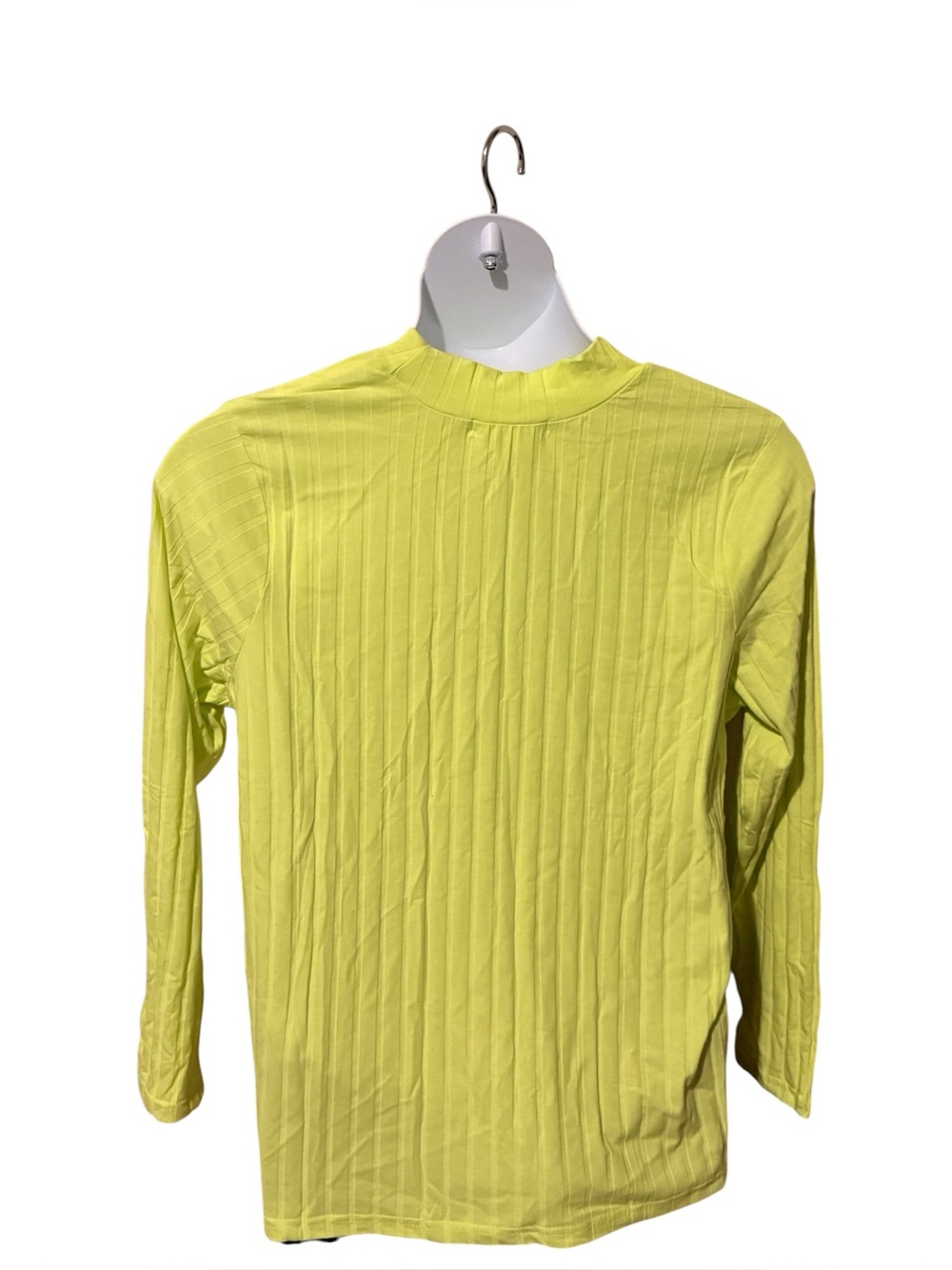 Yellow Ribbed Long Sleeve - Picture 2 of 14